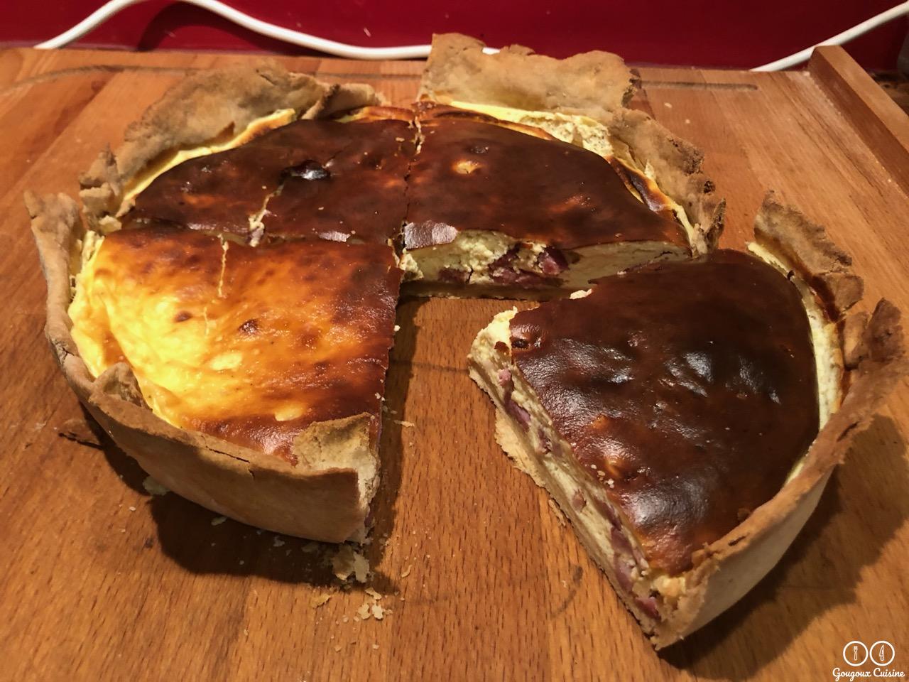 Quiche à la ricotta