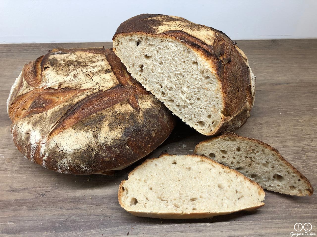 Pain de campagne au levain