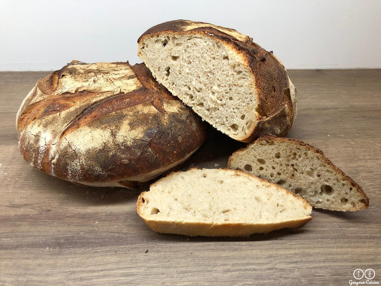 Pain de campagne au levain